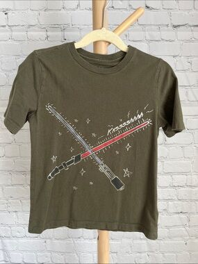 ⭐️⭐️PICK 5 / $20 Star Wars Kids Olive Green Graphic Tee